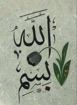 YAZILI-RESİMLİ EBRULAR