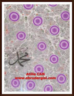 YAZILI-RESİMLİ EBRULAR