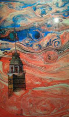 YAZILI-RESİMLİ EBRULAR