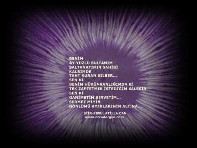 YAZILI-RESİMLİ EBRULAR